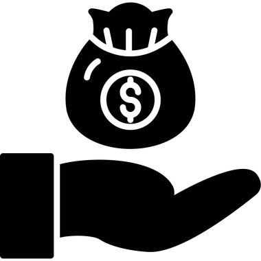 para çantası vektör simgesi