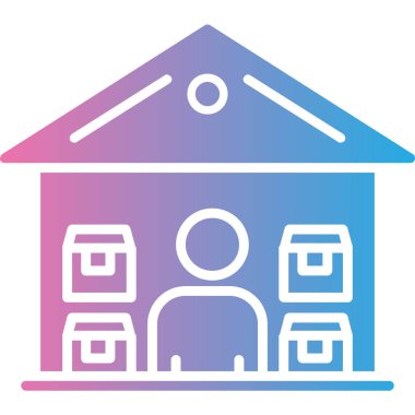 ev simgesi vektör illüstrasyonu