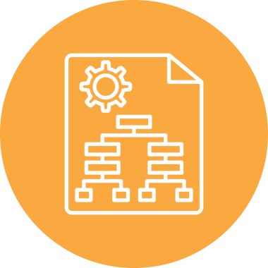 seo modern simgesinin vektör illüstrasyonu