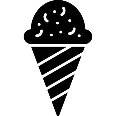 dondurma vektör simgesi