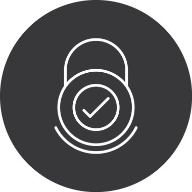 vektör izleme simgesi illüstrasyonu