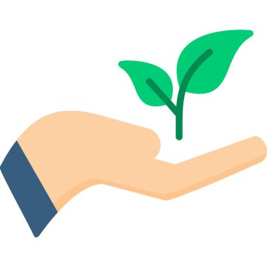 ekoloji vektör simgesi, modern biçim