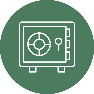 eşsiz veri vektör çizgisi simgesi