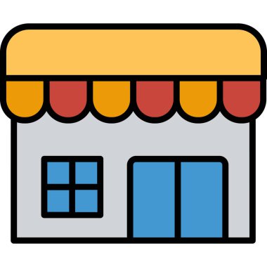 simge vektör illüstrasyonunu sakla