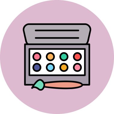 Modern bir simgenin vektör illüstrasyonu