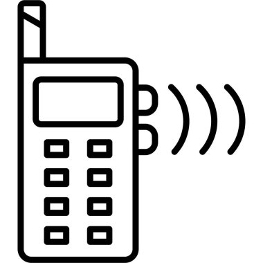 - Telefon. Web simgesi basit tasarım