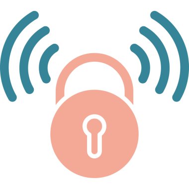 ikon vektör illüstrasyonunu kilitle