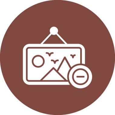 iş vektörü illüstrasyon çizgisi simgesi