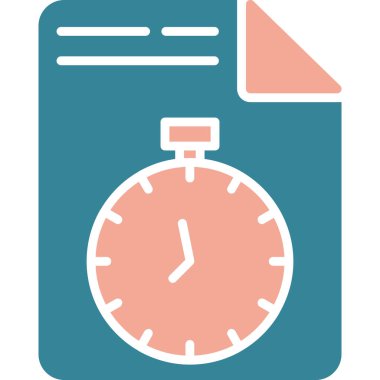 Alarm saat vektör simgesi