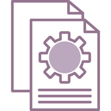 dişli vektör simgesi modern basit illüstrasyon