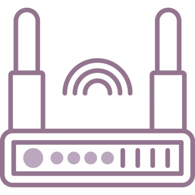 wifi vektör simgesi, modern biçim