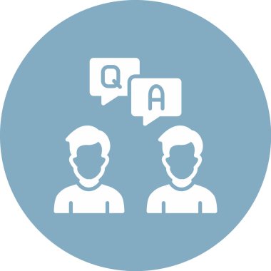 İnsan simgesinin vektör illüstrasyonu