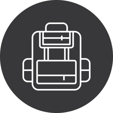 Modern simgenin vektör illüstrasyonu