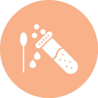 Tıbbi bir simgenin vektör illüstrasyonu