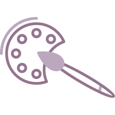 Çizgi film simgesinin vektör çizimi