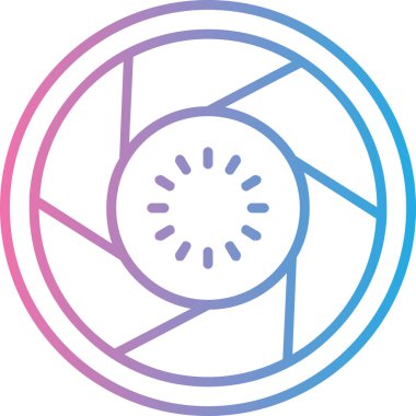 pusula simgesi vektörü ince çizgi arkaplanı