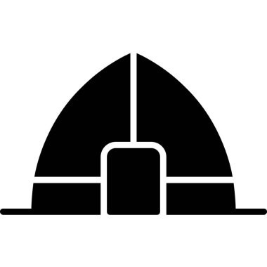 Tek bir izole simgenin vektör illüstrasyonu