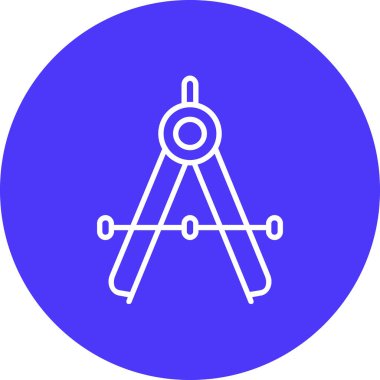 Vektör pusula web simgesi