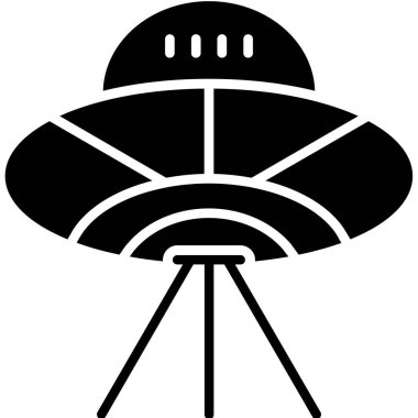 ufo. Web simgesi basit illüstrasyon