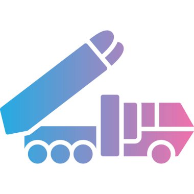 dağıtım vektörü simgesi modern basit beyaz