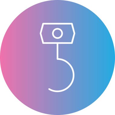 5 numaralı simge vektör illüstrasyonu