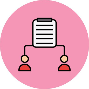 İnsan simgesinin vektör illüstrasyonu