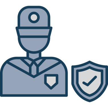 koruma vektör simgesi