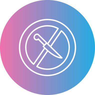 Güzel ve güzel bir simgenin vektör çizimi