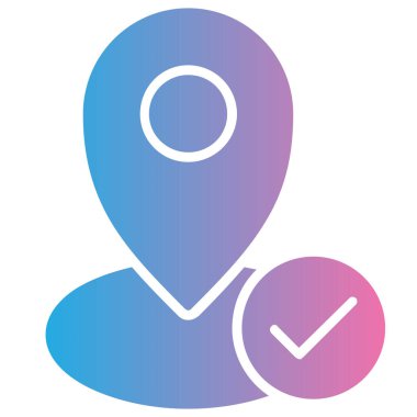 Harita işaretleyici. Basit tasarım