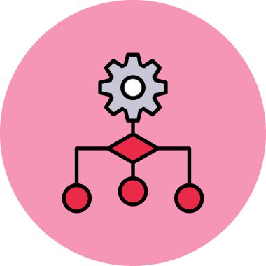 Modern b 'nin vektör illüstrasyonu vites simgesinden yoksun