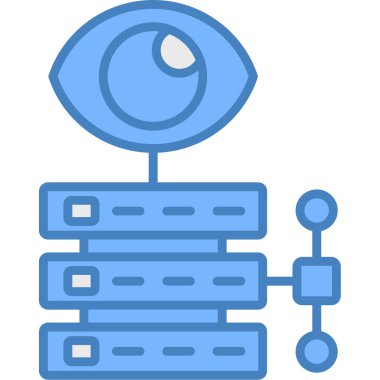 ağ web simgesi basit illüstrasyon