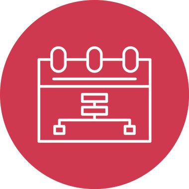 Modern eğitim ikonunun vektör illüstrasyonu