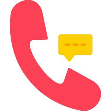 Telefon simgesini, düz stil