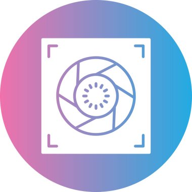 fan simgesi vektör illüstrasyonu