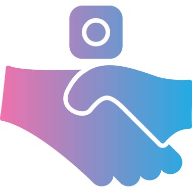 Tokalaşın. Web simgesi basit illüstrasyon