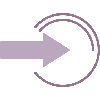 ok işareti simgesi, vektör çizimi