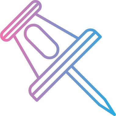 Fırça simgesi vektör illüstrasyonu