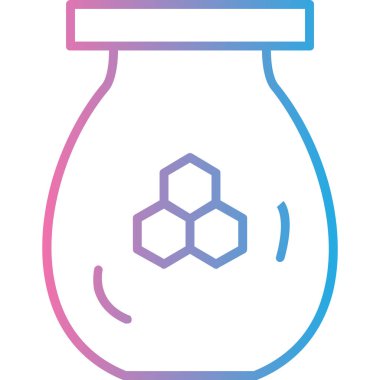 bal simgesi, basit illüstrasyon