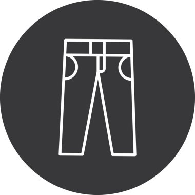 Modern ve moda simgesinin vektör illüstrasyonu