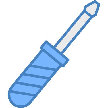 Kalem. Web simgesi basit illüstrasyon