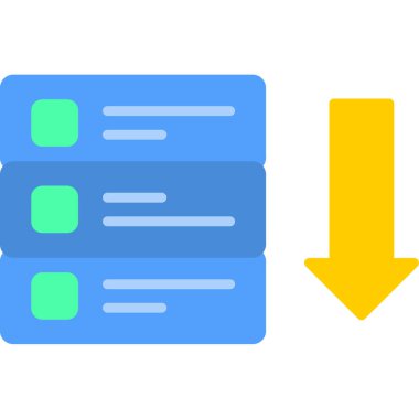 veri transferi. Vektör illüstrasyonu