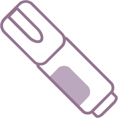 test tübü simgesi, satır biçimi