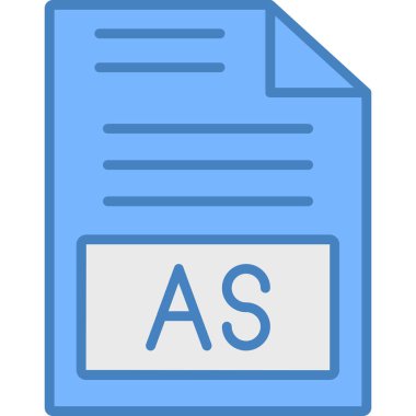 dosya biçimi simgesi, vektör illüstrasyonu