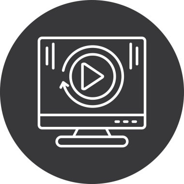 seo modern simgesinin vektör illüstrasyonu