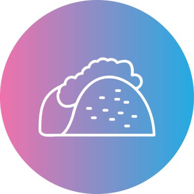 Gıda simgesinin vektör illüstrasyonu