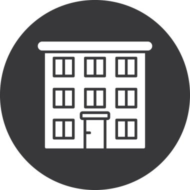 ev simgesi vektör illüstrasyonu