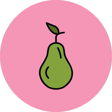 vektör armut çizimi