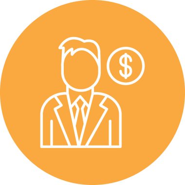 iş simgesi vektör illüstrasyonu