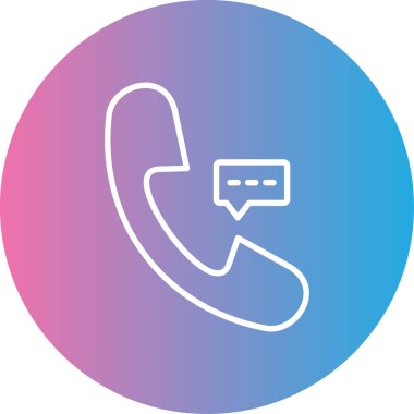 vektör telefon ico, vektör illüstrasyonu