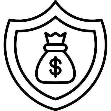 para çantası vektör simgesi